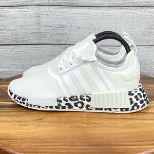 adidas NMD R1 Leopard White Sneaker GZ1623 Women’s Shoe Size 7